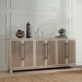 Landon 6 Door Cabinet, Cream