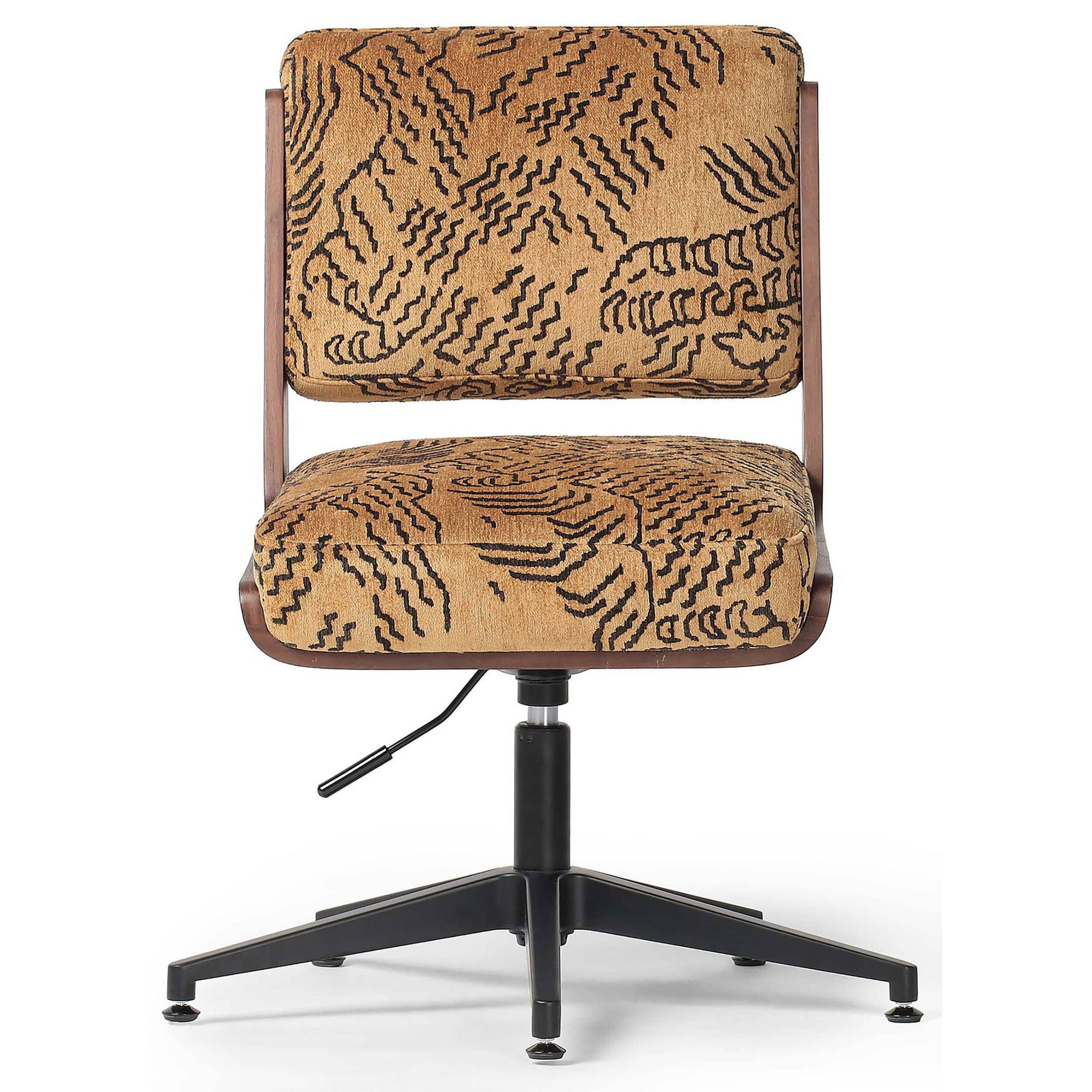 Landon Desk Chair Balkan Ochre High Fashion Home