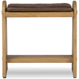 Landrea Accent Stool, Havana Brown by Four Hands