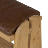 Landrea Accent Stool, Havana Brown by Four Hands