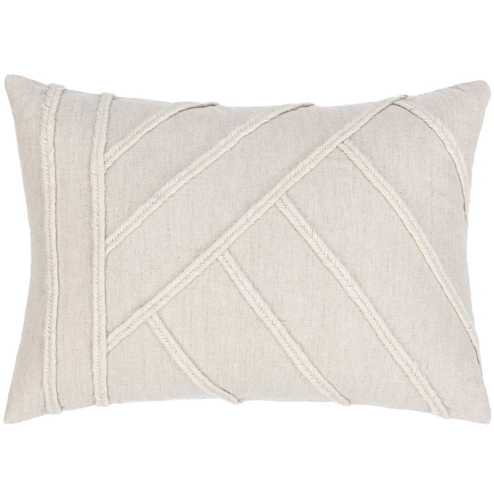 Langdon Lumbar Pillow, Natural-Accessories-High Fashion Home