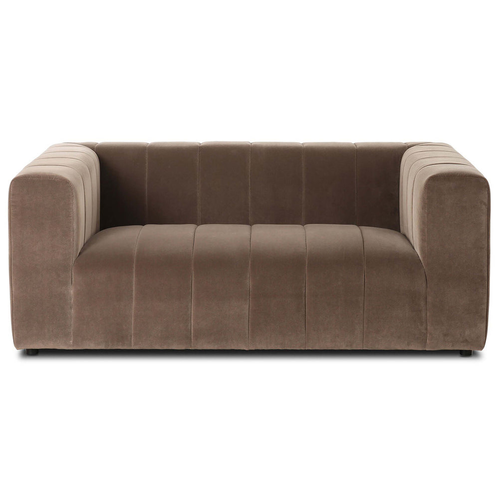 Langham Channeled Sofa, Sintra Taupe-Furniture - Sofas-High Fashion Home