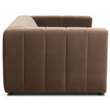 Langham Channeled Sofa, Sintra Taupe-Furniture - Sofas-High Fashion Home