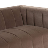 Langham Channeled Sofa, Sintra Taupe-Furniture - Sofas-High Fashion Home