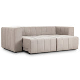 Langham Motion Sleeper, Napa Sandstone by Four Hands-Furniture - Sofas-High Fashion Home