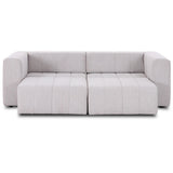 Langham Power Recliner 2 Piece Sectional, Napa Sandstone by Four Hands-Furniture - Sofas-High Fashion Home