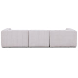 Langham Power Recliner 3 Piece Sectional, Napa Sandstone by Four Hands-Furniture - Sofas-High Fashion Home