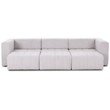 Langham Power Recliner 3 Piece Sectional, Napa Sandstone by Four Hands-Furniture - Sofas-High Fashion Home