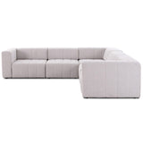 Langham Power Recliner 5 Piece Sectional, Napa Sandstone by Four Hands-Furniture - Sofas-High Fashion Home