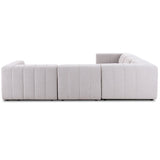 Langham Power Recliner 5 Piece Sectional, Napa Sandstone by Four Hands-Furniture - Sofas-High Fashion Home