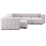 Langham Power Recliner 5 Piece Sectional, Napa Sandstone by Four Hands-Furniture - Sofas-High Fashion Home