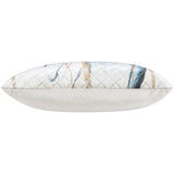 Lapis Quilted Pillow, Multi-Accessories-High Fashion Home