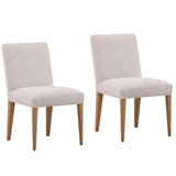 Larkin Dining Chair, Taupe, Set of 2-Furniture - Dining-High Fashion Home