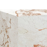 Laros End Table, Cream