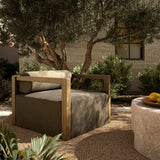 Laskin Outdoor Chair, Alessi Fawn/Washed Brown-Furniture - Chairs-High Fashion Home
