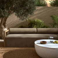 Laskin Outdoor Sofa, Alessi Fawn/Washed Brown