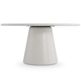 Laurel Round Outdoor Dining Table, Quarry-Furniture - Outdoor-High Fashion Home