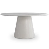 Laurel Round Outdoor Dining Table, Quarry-Furniture - Outdoor-High Fashion Home