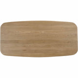 Laurel 84" Rectangular Dining Table, Natural