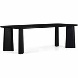 Laurel Dining Table, Charcoal