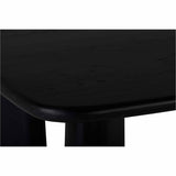 Laurel Dining Table, Charcoal