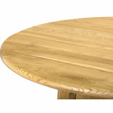 Laurel Round Dining Table, Natural