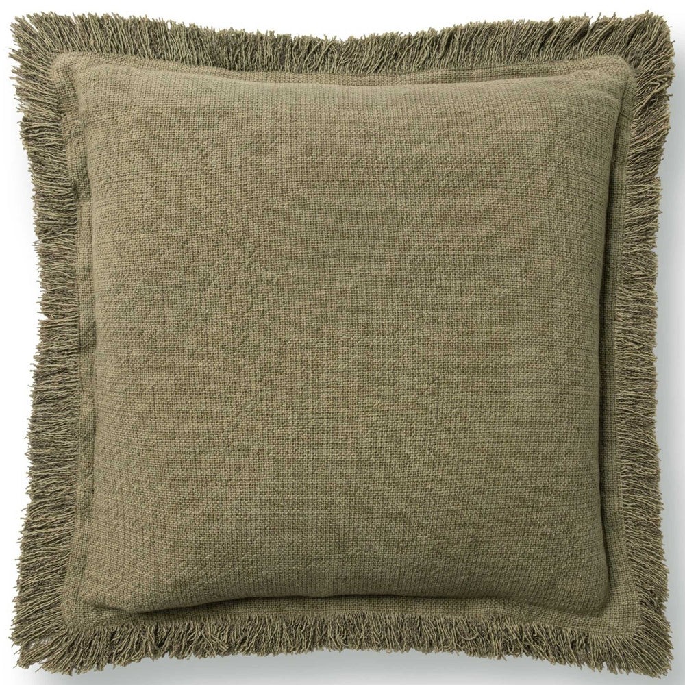 Lauren Pillow, Olive Green-Accessories-High Fashion Home