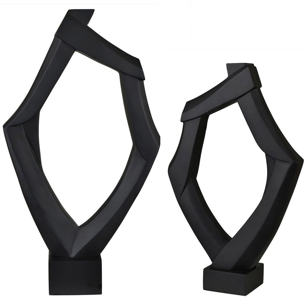 Laurence Sculptures, Black-Accessories-High Fashion Home