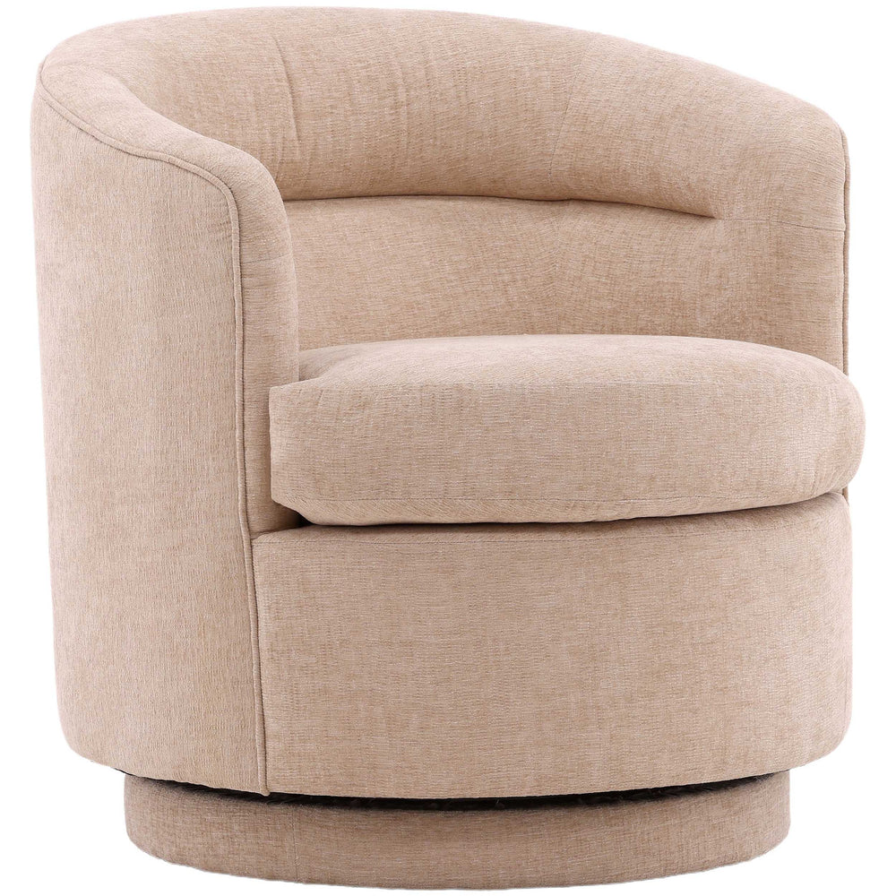 Lauretta Swivel Chair, Beige