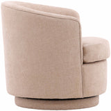 Lauretta Swivel Chair, Beige