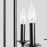 Laurie Round Chandelier, Black-Lighting-High Fashion Home