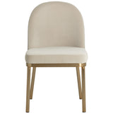 Lavania Dining Chair, Meg Taupe/Porcini Taupe-Furniture - Dining-High Fashion Home
