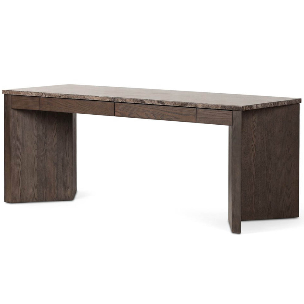Lawson Desk, Brown Oak by Four Hands