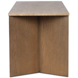 Lawson Desk, Golden Travertine by Four Hands