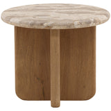 Layna Side Table, Beige