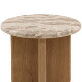 Layna Side Table, Beige
