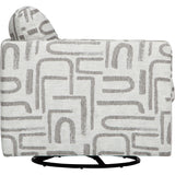 Layne Swivel Chair, Cadmus Ivory-Furniture - Chair-High Fashion Home