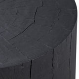 Layo End Table, Black by Four Hands