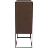 Lazaro Cabinet, Bronze-Furniture - Storage-High Fashion Home