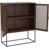Lazaro Cabinet, Bronze-Furniture - Storage-High Fashion Home