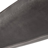 Leaflet Outdoor Bowl, Dark Nickel-Accessories-High Fashion Home