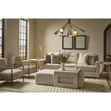 Leah Sofa, Asbury Oatmeal-Furniture - Sofas-High Fashion Home
