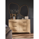Leah dresser, Raffia-Furniture - Storage-High Fashion Home