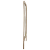 Leaner Footed Mirror, Natural