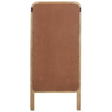 Leaner Footed Mirror, Natural
