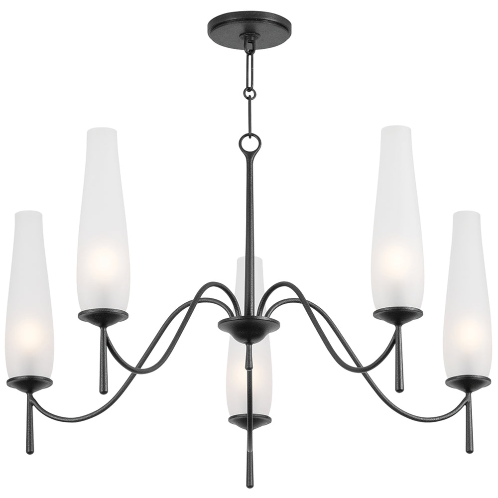 Legacy Chandelier, Forged Iron
