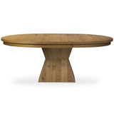 Leif Round extension Dining Table, Aged Natural by Four Hands-Furniture - Dining-High Fashion Home