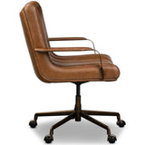 Lemmy Desk Chair, Sonoma Chestnut by Four Hands-Furniture - Office-High Fashion Home