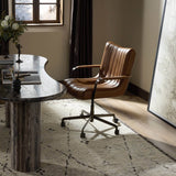 Lemmy Desk Chair, Sonoma Chestnut by Four Hands-Furniture - Office-High Fashion Home