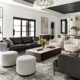 Lenay Coffee Table, Dark Bronze-Furniture - Accent Tables-High Fashion Home